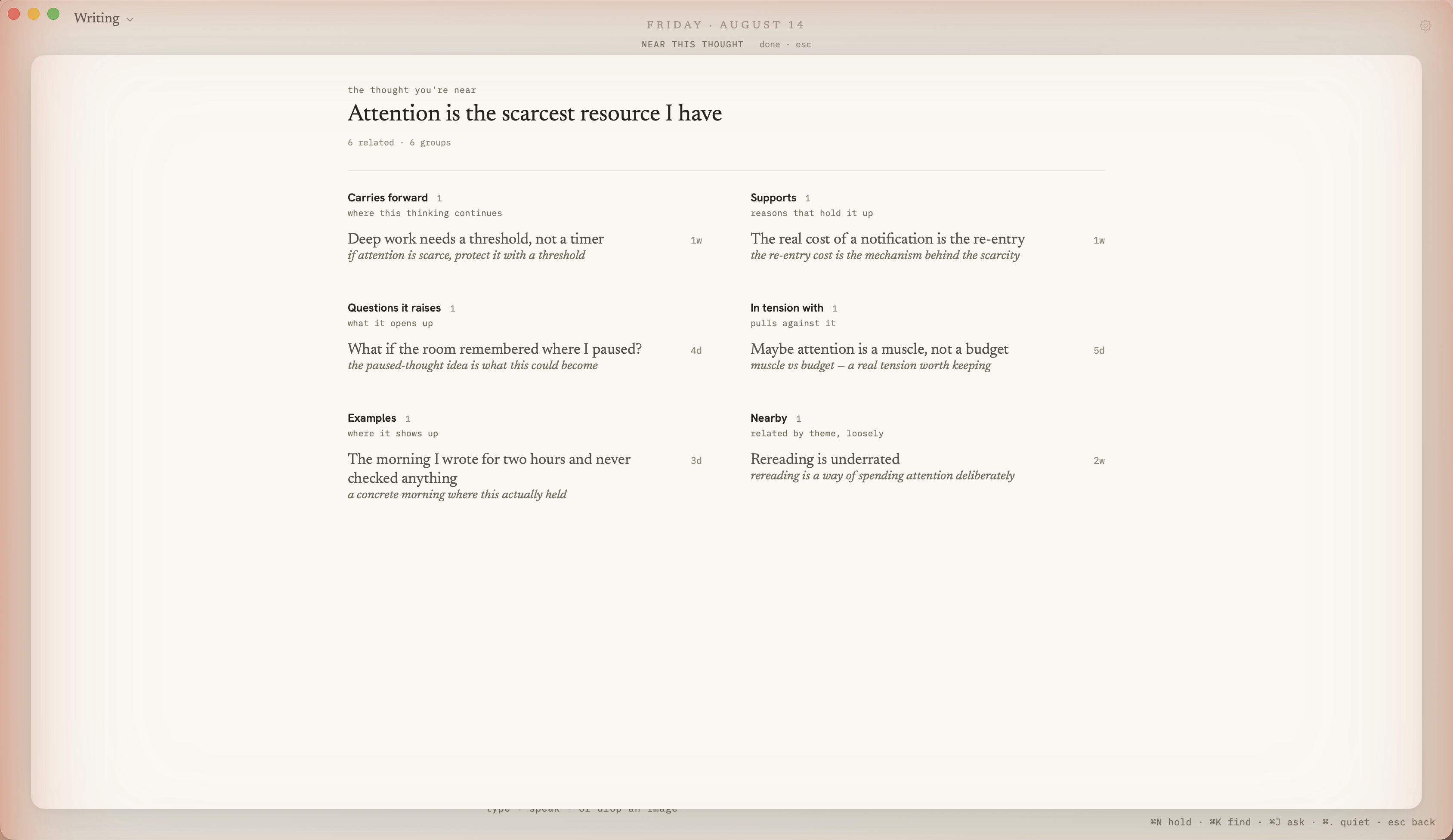 The Relationship Folio